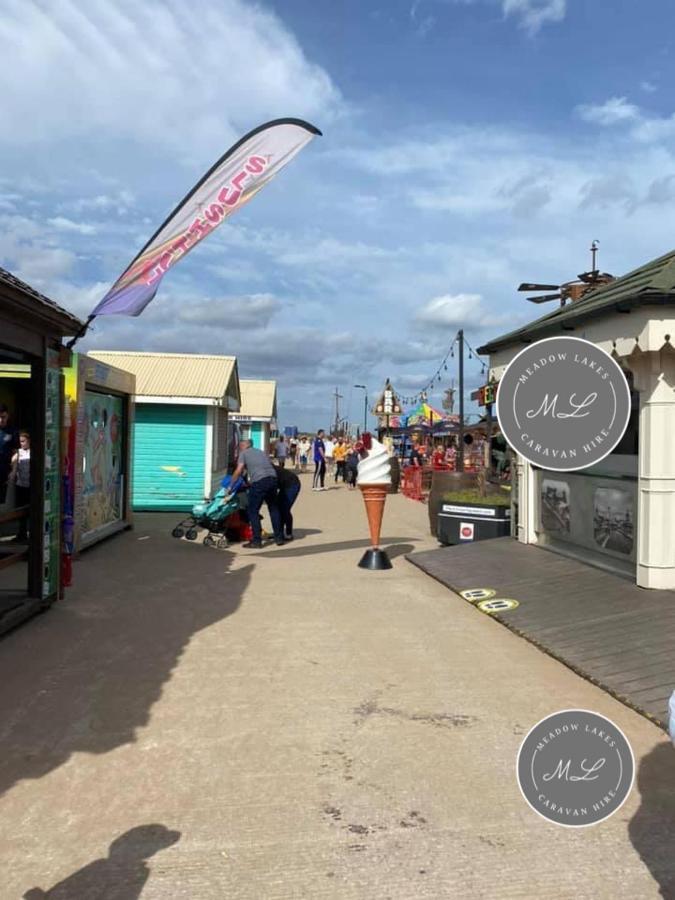 Promenade 566, Direct Beach Access, Close To Fantasy Island, Wifi, Pet Friendly - Meadow Lakes Caravan & Lodge Hire Skegness Eksteriør bilde